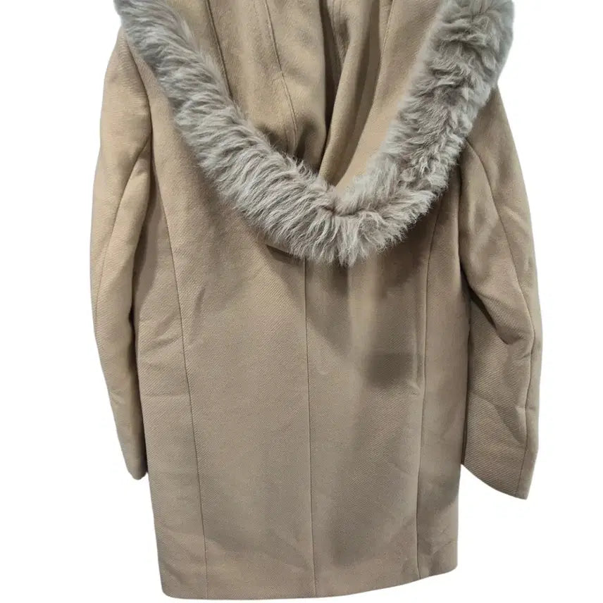 [BUNJANG] Massimo Dutti Beige Double Button Coat / 마시모두띠 베이지 더블 버튼 코트