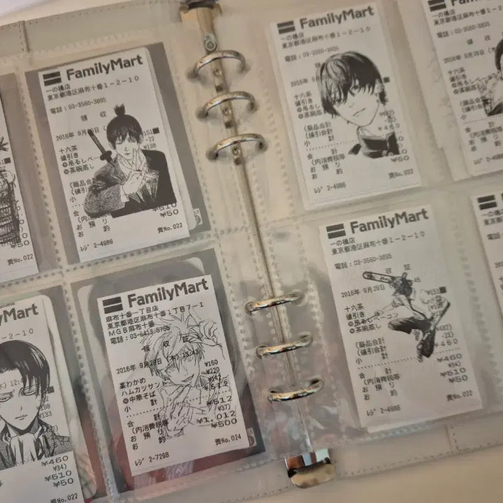 [BUNJANG] Character Photo Receipt / 캐릭터 영수증(사진 변경가능)