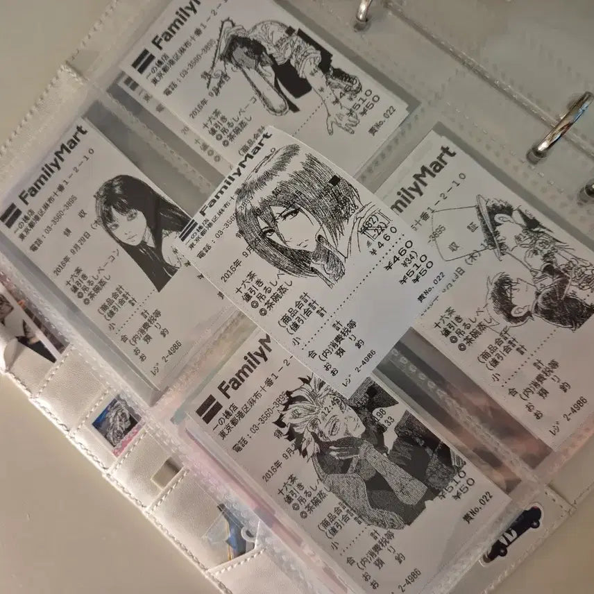 [BUNJANG] Character Photo Receipt / 캐릭터 영수증(사진 변경가능)