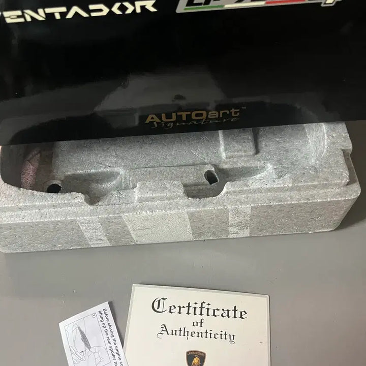 [BUNJANG] Autoart Lamborghini Aventador Gray Diecast Model Car / 1:18 오토아트 람보르기니 아벤타도르 그레이 다이캐스트