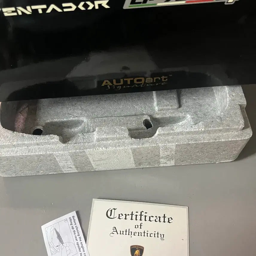 [BUNJANG] Autoart Lamborghini Aventador Gray Diecast Model Car / 1:18 오토아트 람보르기니 아벤타도르 그레이 다이캐스트