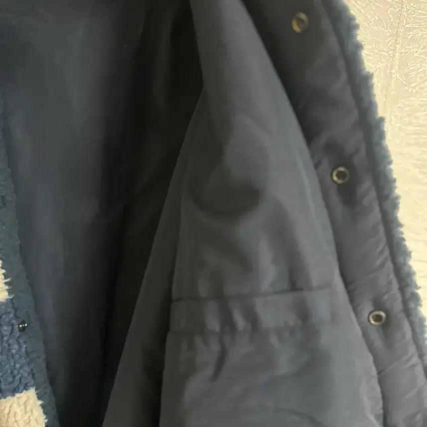 [BUNJANG] Morata Tolkien Checkered Sherpa Padded Jacket XL / Morata Tolkien뽀글이 체크 셔츠 패딩자켓 XL 새상품