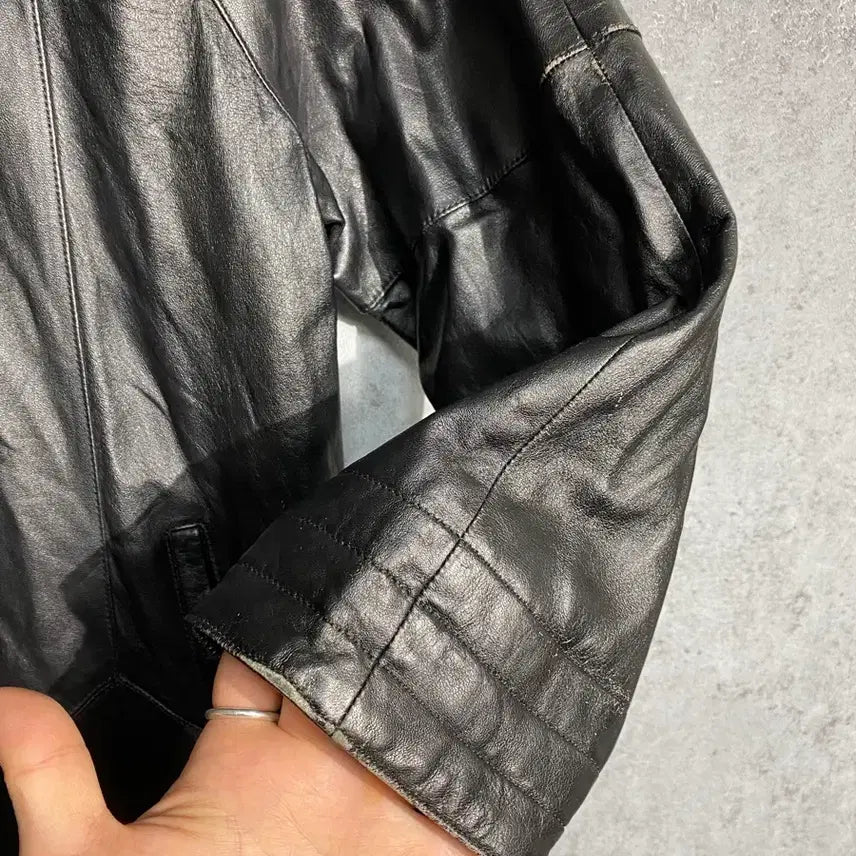 [BUNJANG] Pierre Balmain 90s Sheepskin Leather Coat / [F] 90s Pierre Balmain 발망 양가죽 레더코트