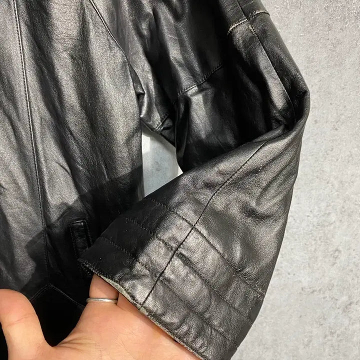 [BUNJANG] Pierre Balmain 90s Sheepskin Leather Coat / [F] 90s Pierre Balmain 발망 양가죽 레더코트