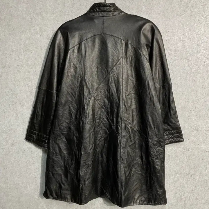 [BUNJANG] Pierre Balmain 90s Sheepskin Leather Coat / [F] 90s Pierre Balmain 발망 양가죽 레더코트