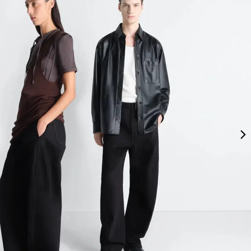 [BUNJANG] Lemaire Twisted Belted Black Pants / 르메르 26SS 트위스티드 벨티드 블랙 팬츠  L