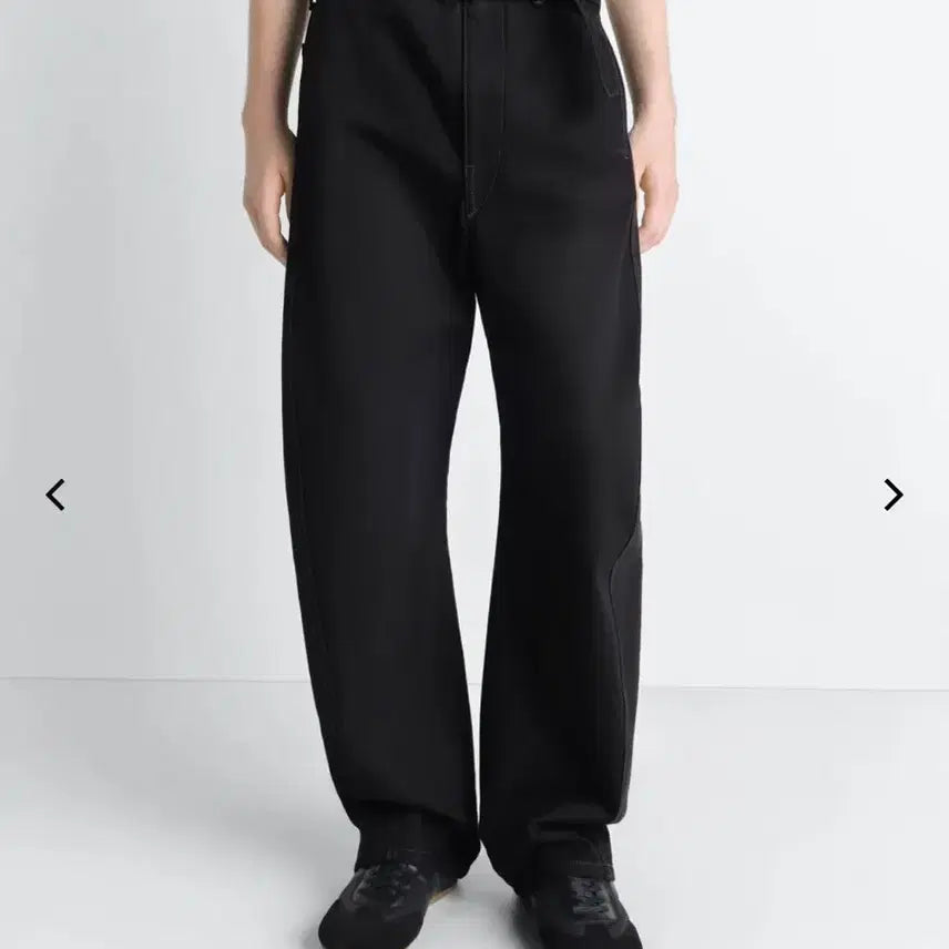 [BUNJANG] Lemaire Twisted Belted Black Pants / 르메르 26SS 트위스티드 벨티드 블랙 팬츠  L