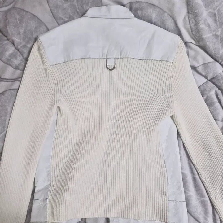 [BUNJANG] Marella White Leather Jacket / Marella 마렐라 화이트 레더 자켓 s-m사이즈 y2k