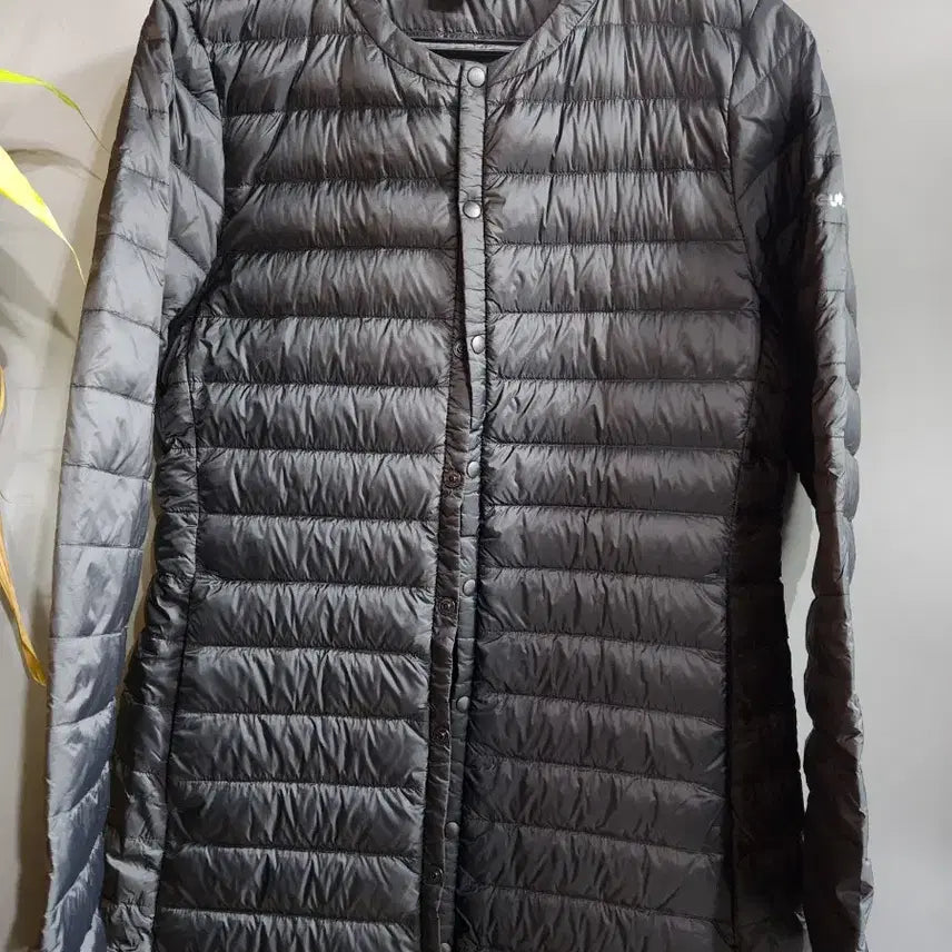 [BUNJANG] Deuter Women's Long Lightweight Down Padded Jacket Black / 도이터 여성 롱 경량 패딩 블랙