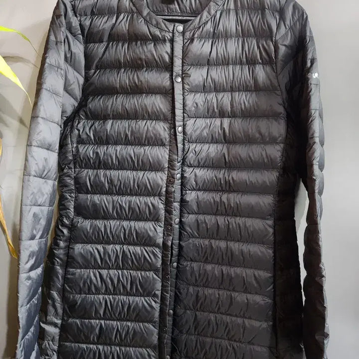 [BUNJANG] Deuter Women's Long Lightweight Down Padded Jacket Black / 도이터 여성 롱 경량 패딩 블랙