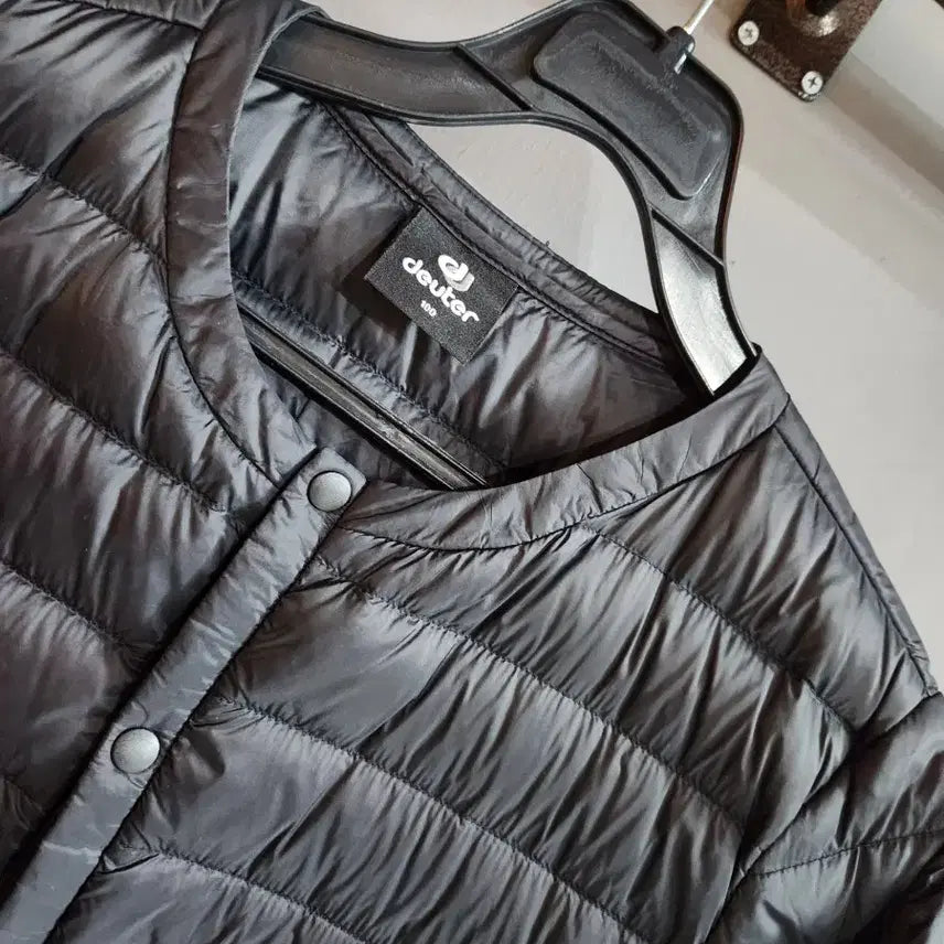 [BUNJANG] Deuter Women's Long Lightweight Down Padded Jacket Black / 도이터 여성 롱 경량 패딩 블랙