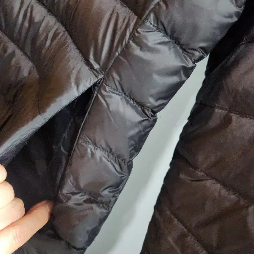 [BUNJANG] Deuter Women's Long Lightweight Down Padded Jacket Black / 도이터 여성 롱 경량 패딩 블랙