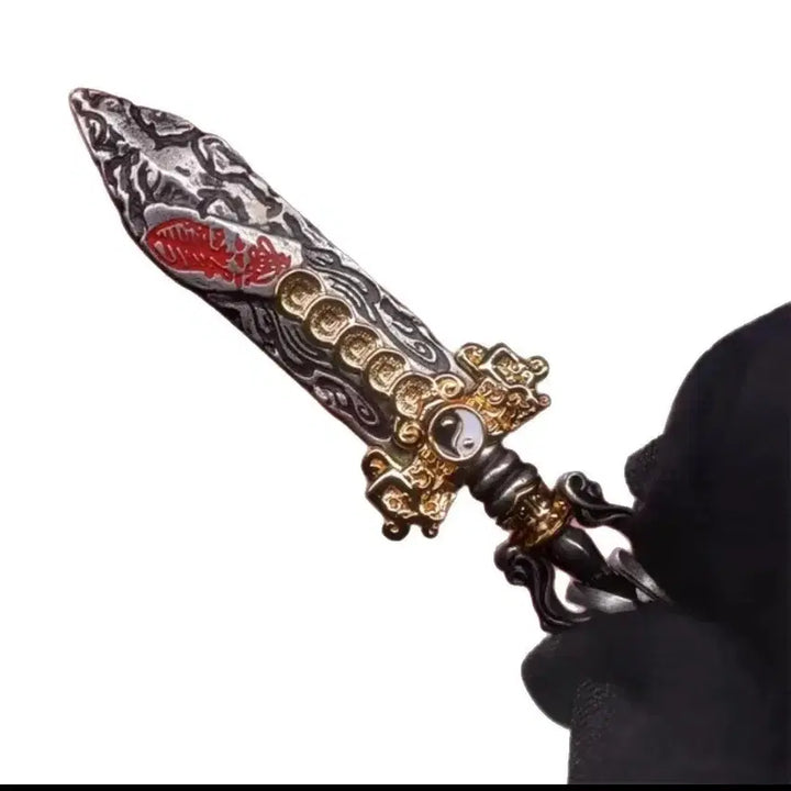 [BUNJANG] Dogi Hwangbaek Talisman Necklace / 도기: 도부검: 황백 부적 법령 퇴마퇴사 도금목 걸이