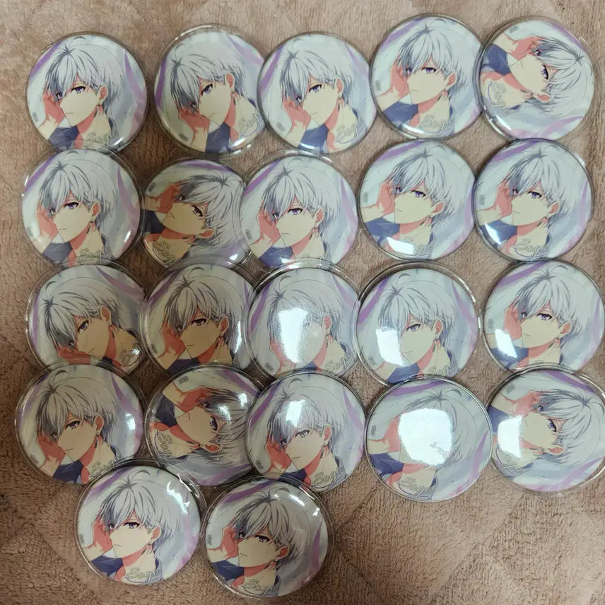 [BUNJANG] IDOLiSH7 Sogo Sugao Can Badge / 아이나나 소고 스가오 캔뱃지 22개 판매