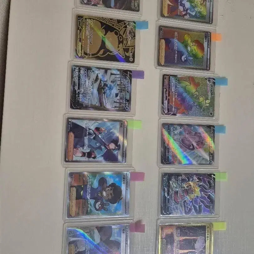 [BUNJANG] Pokemon Duraludon Pikachu Glaceon Card Set / 포켓몬희귀한 카드 두랄로돈 피카츄 글레이시아 등