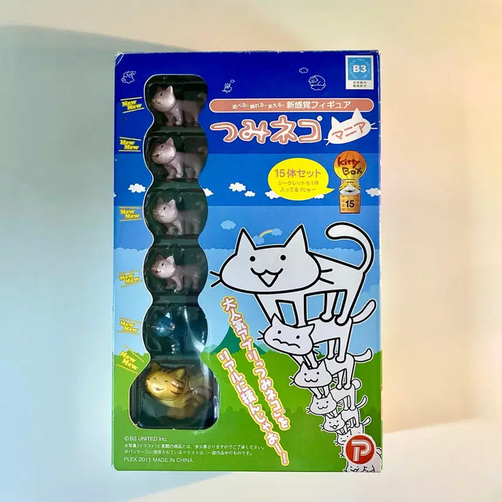 [BUNJANG] Tsumineko Mania Nyan-ko Figure Stack / [고전] 츠미네코 매니아 냥코 피규어 탑쌓기