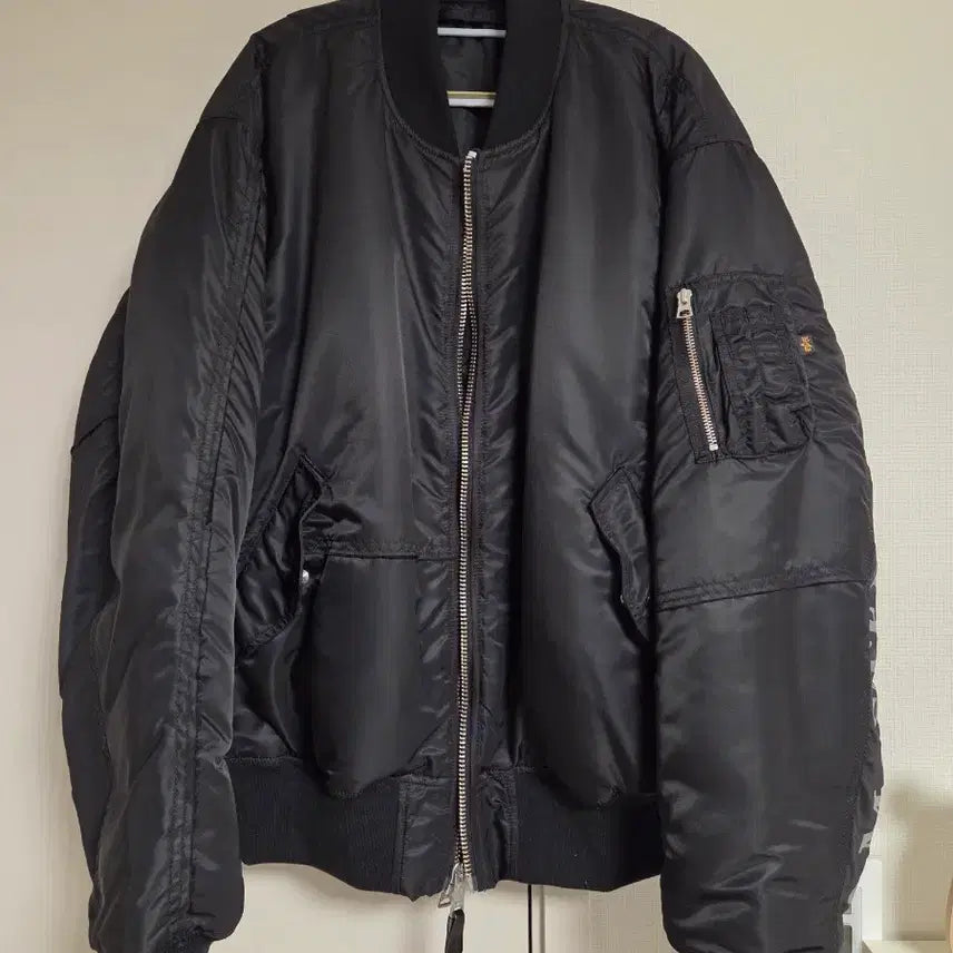 [BUNJANG] Mastermind World x Alpha Industries MA-1 Flight Jacket / 마스터마인드 X 알파 인더스트리 MA-1