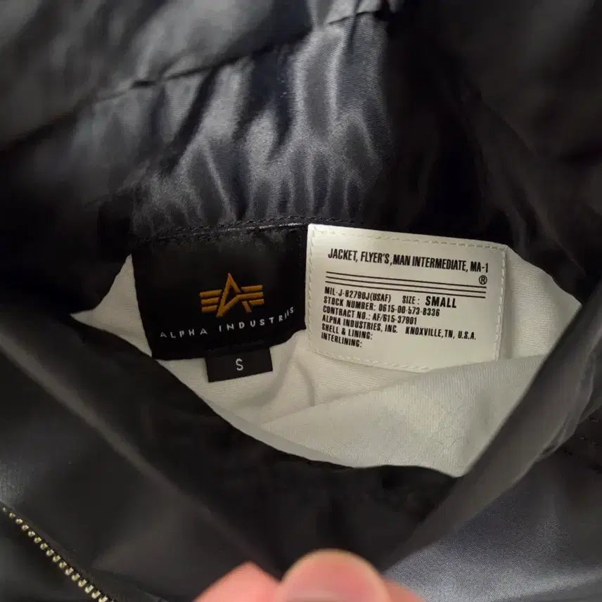[BUNJANG] Mastermind World x Alpha Industries MA-1 Flight Jacket / 마스터마인드 X 알파 인더스트리 MA-1