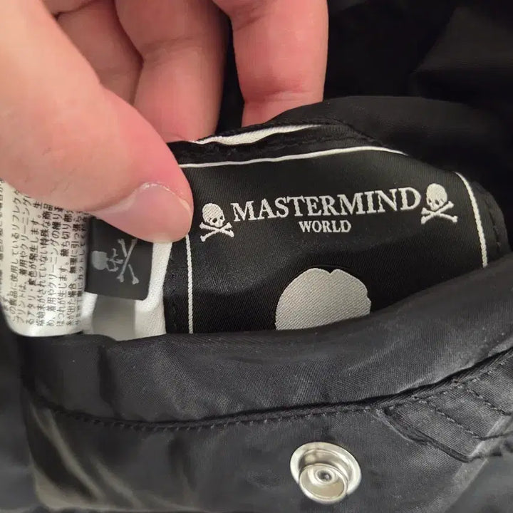 [BUNJANG] Mastermind World x Alpha Industries MA-1 Flight Jacket / 마스터마인드 X 알파 인더스트리 MA-1