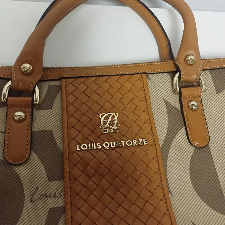 [BUNJANG] Louis Quatorze Monogram Weaving 2-Way Tote Bag / 루이까또즈 빈티지 모노그램 위빙 2-way 토트백