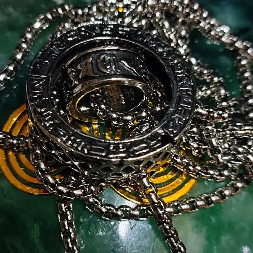 [BUNJANG] Om Mani Padme Hum Silver Necklace / 옴마니반메훔 실버  목걸이