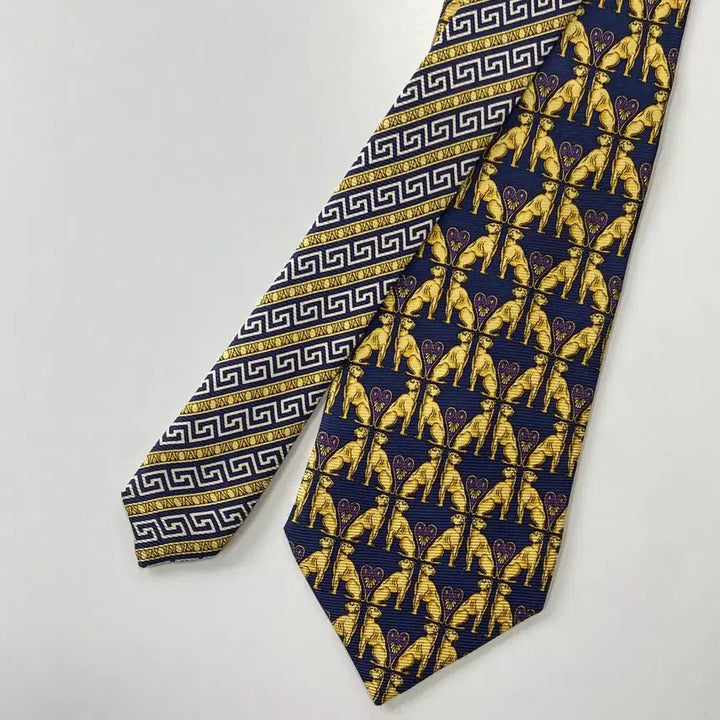 [BUNJANG] Versace Silk Necktie / Versace 베르사체 정품 명품 넥타이
