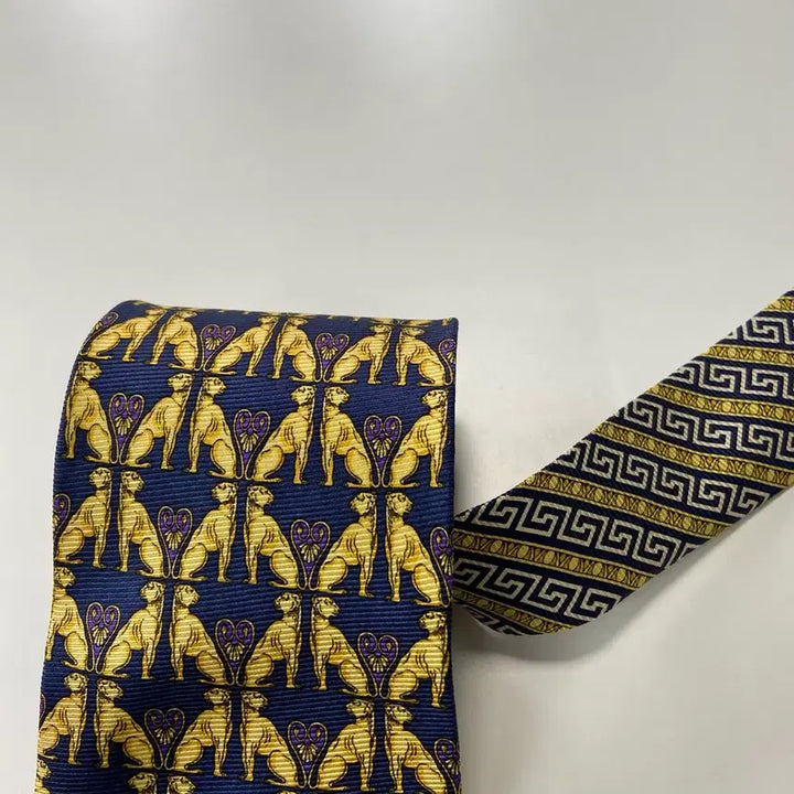 [BUNJANG] Versace Silk Necktie / Versace 베르사체 정품 명품 넥타이