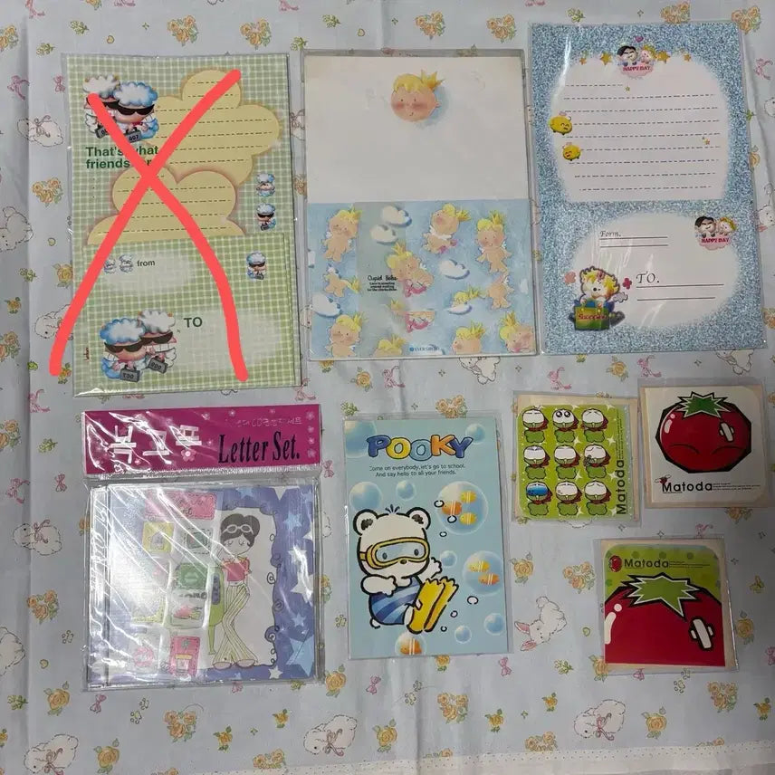 [BUNJANG] Vintage Stationery Set / 고전문구 고전 편지지