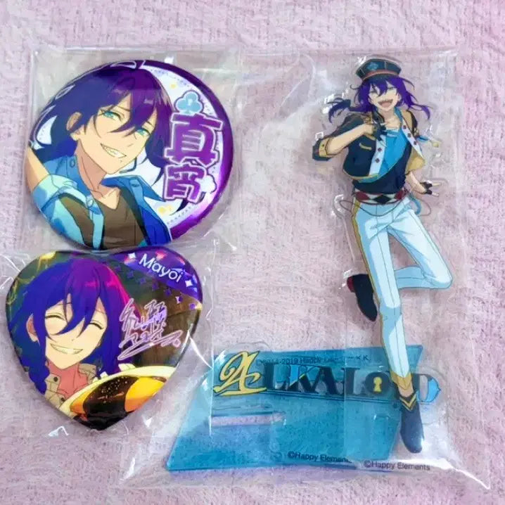 [BUNJANG] Ensemble Stars Mayoi Alkaloid Bundle Set / 일괄)앙스타 마요이 오시뱃지 아크릴스탠드 유닛복 캔뱃지 알칼로이드