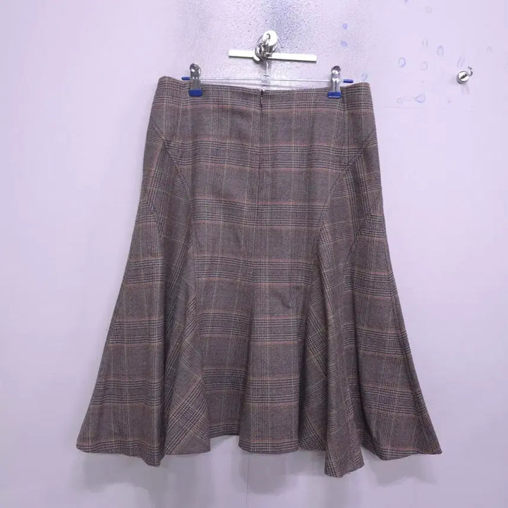 [BUNJANG] She'zmiss Wool Blend Flare Skirt / 쉬즈미스) 거의새거 울혼방 플레어 스커트 -66
