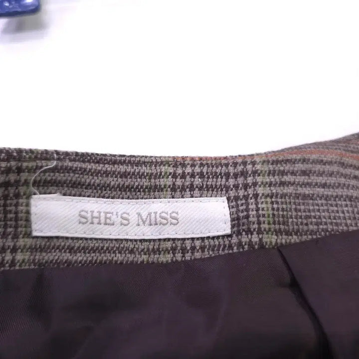 [BUNJANG] She'zmiss Wool Blend Flare Skirt / 쉬즈미스) 거의새거 울혼방 플레어 스커트 -66