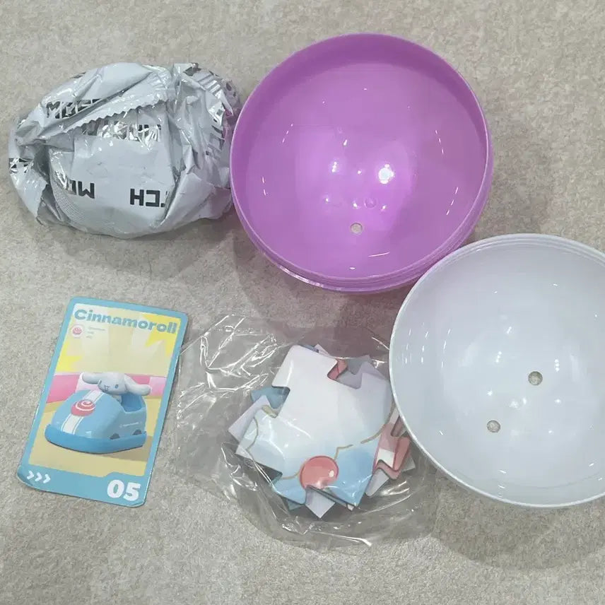 [BUNJANG] Sanrio Cinnamoroll Bumper Car Figure / 산리오 범퍼카 자동차 시나모롤 가챠 피규어 판매합니다.