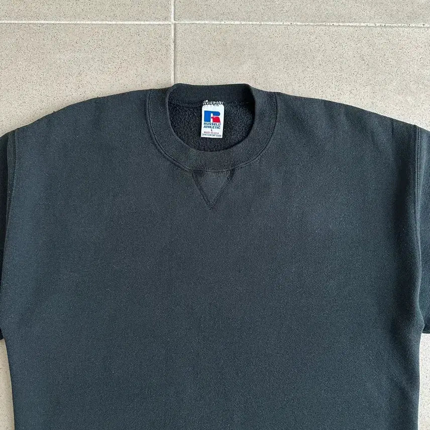 [BUNJANG] Russell 90s Vintage Sweatshirt Black L / 90s 빈티지 러셀 스웻셔츠 블랙 L USA