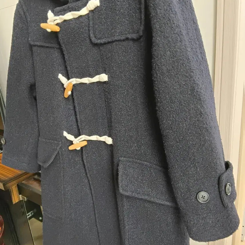 [BUNJANG] Covernat Navy Duffle Coat / 커버낫 네이비 더플 코트(66까지가능)