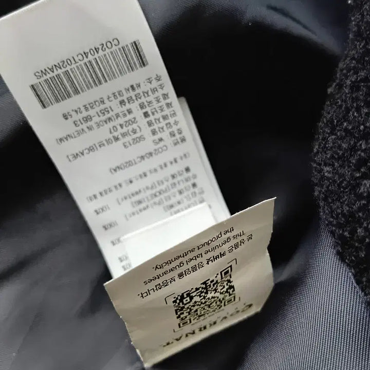 [BUNJANG] Covernat Navy Duffle Coat / 커버낫 네이비 더플 코트(66까지가능)