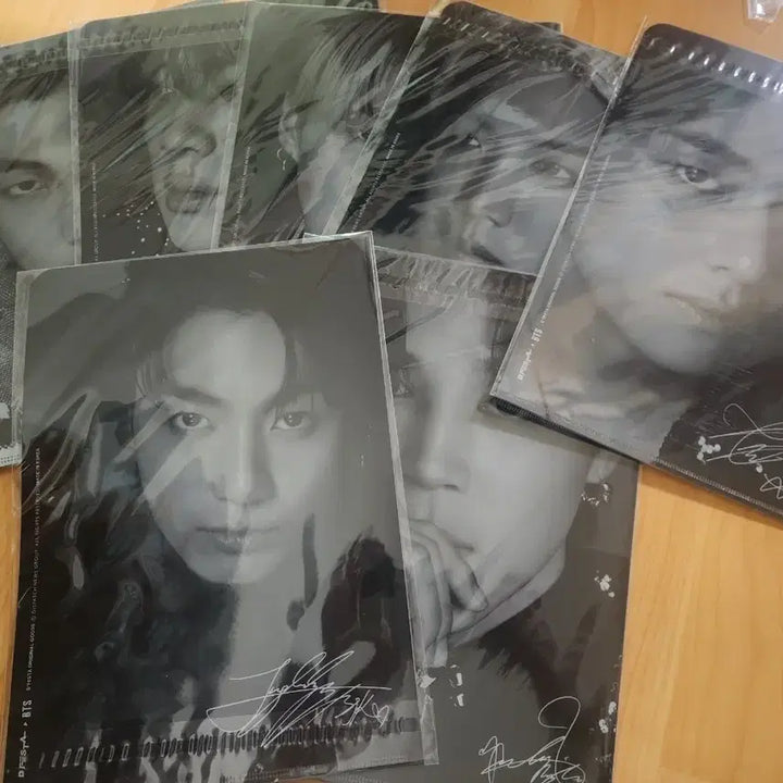 [BUNJANG] BTS D'Festa Clear File Set / BTS 디페스타 클리어파일 7종세트