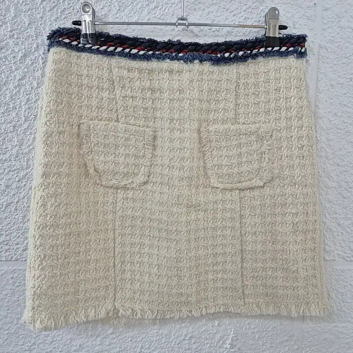 [BUNJANG] Imvely Tweed Mini Skirt / 임블리 트위드 미니 스커트