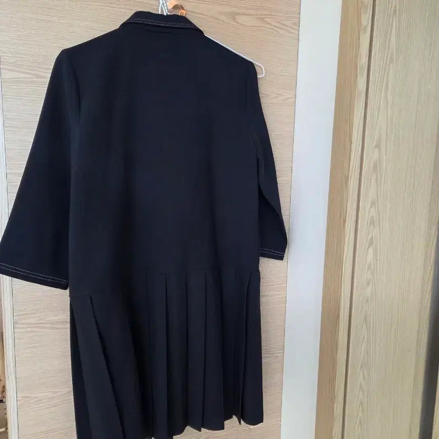 [BUNJANG] Maybe Baby Pleats Collar Dress / 메이비 베이비 플리츠 카라 원피스 하객룩