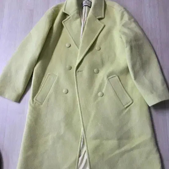 [BUNJANG] MojoSphin Pastel Double Button Coat / 모조에스핀 코트 55