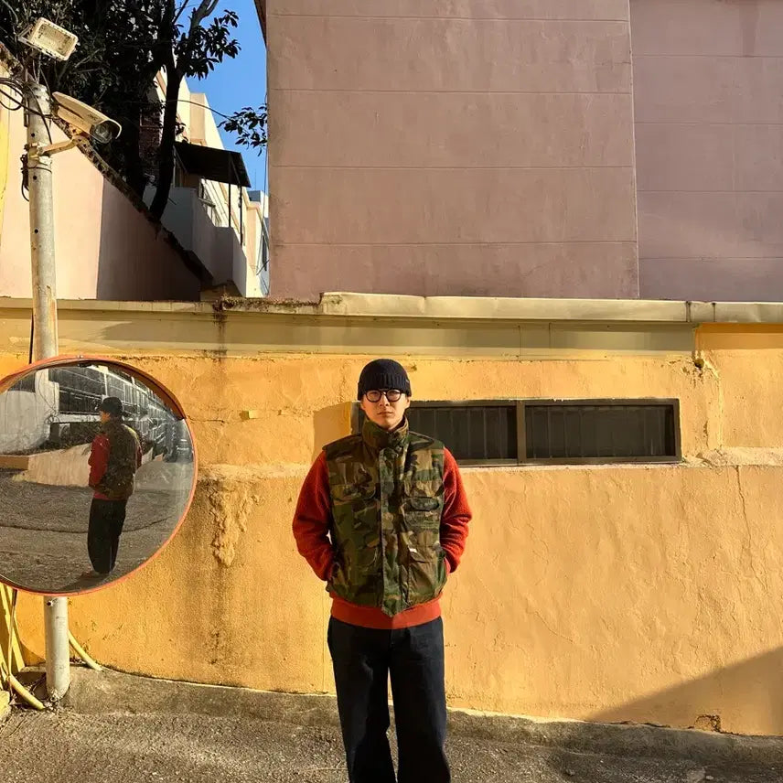 [BUNJANG] Vintage Military Camo Field Vest / 빈티지 밀리터리 조끼