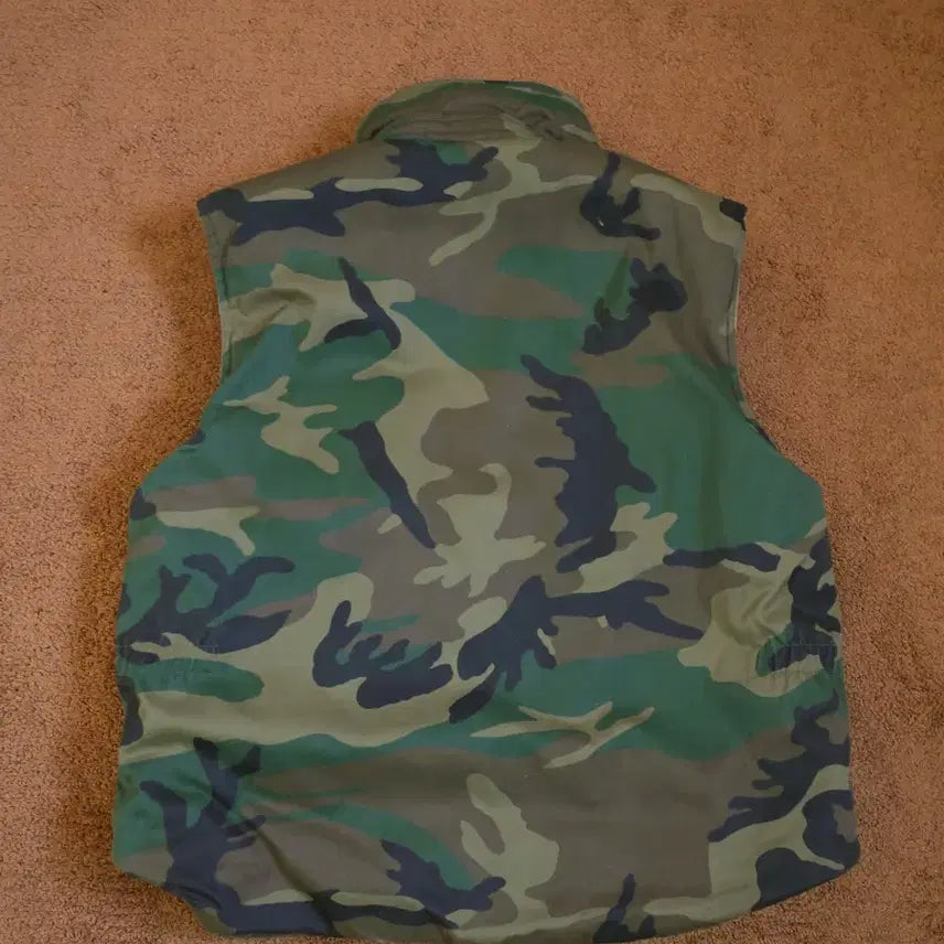 [BUNJANG] Vintage Military Camo Field Vest / 빈티지 밀리터리 조끼