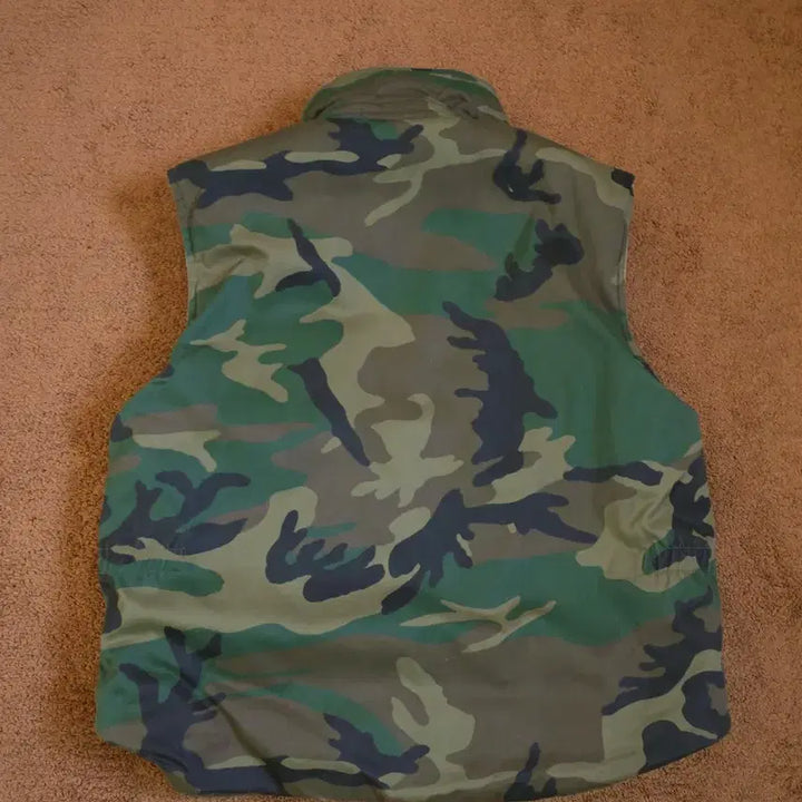 [BUNJANG] Vintage Military Camo Field Vest / 빈티지 밀리터리 조끼