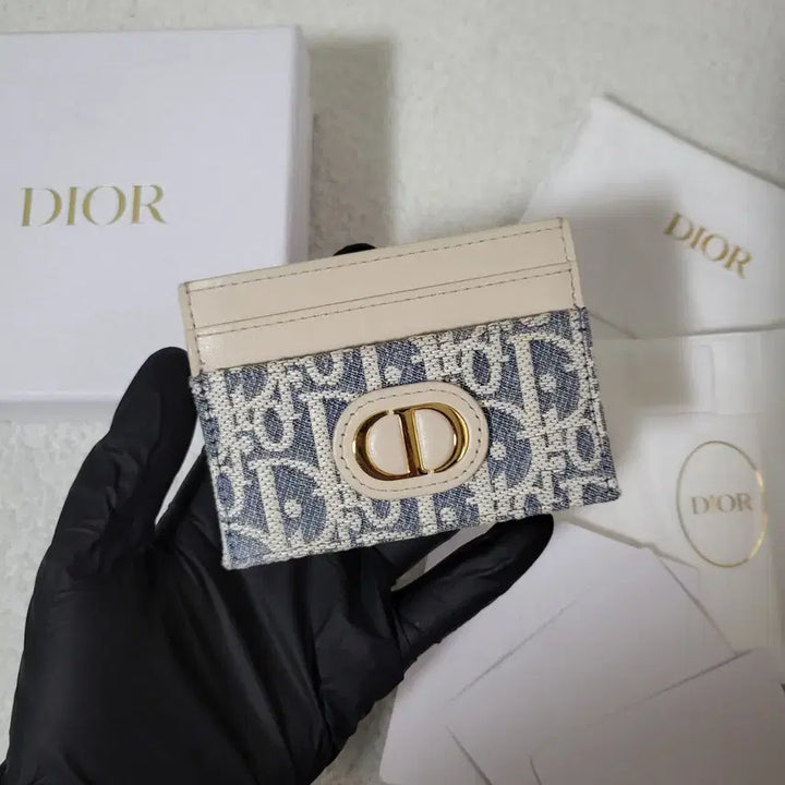 [BUNJANG] Dior Oblique Montaigne Card Holder Light Biscuit / [유일매물/한정판] 디올 오블리크 몽테인 카드홀더 카드지갑 라이트 비스킷