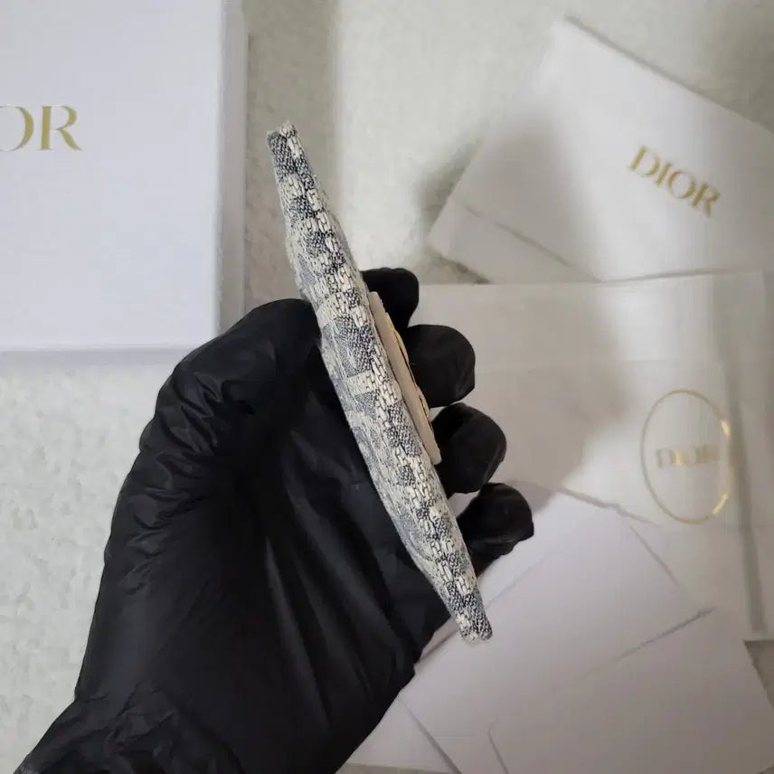 [BUNJANG] Dior Oblique Montaigne Card Holder Light Biscuit / [유일매물/한정판] 디올 오블리크 몽테인 카드홀더 카드지갑 라이트 비스킷