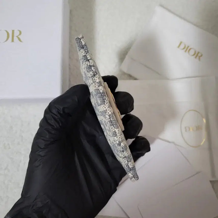 [BUNJANG] Dior Oblique Montaigne Card Holder Light Biscuit / [유일매물/한정판] 디올 오블리크 몽테인 카드홀더 카드지갑 라이트 비스킷