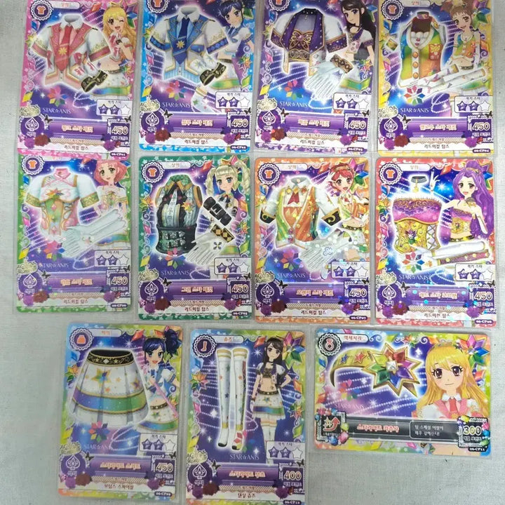[BUNJANG] Aikatsu Star Anis Bundle Set / 아이카츠 아이엠스타 스타아니스 일괄 (한판)판매