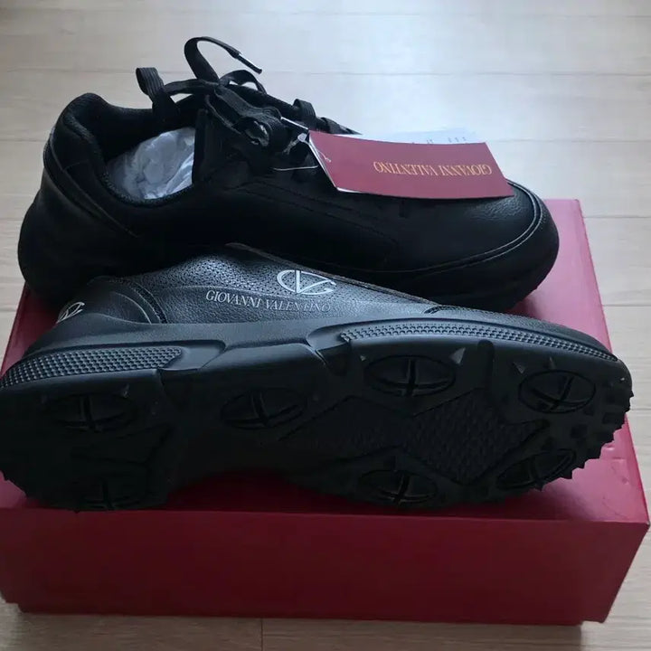 [BUNJANG] Giovanni Valentino Black Sneakers / 지오반니 발렌티노 블랙 스니커즈 새상품