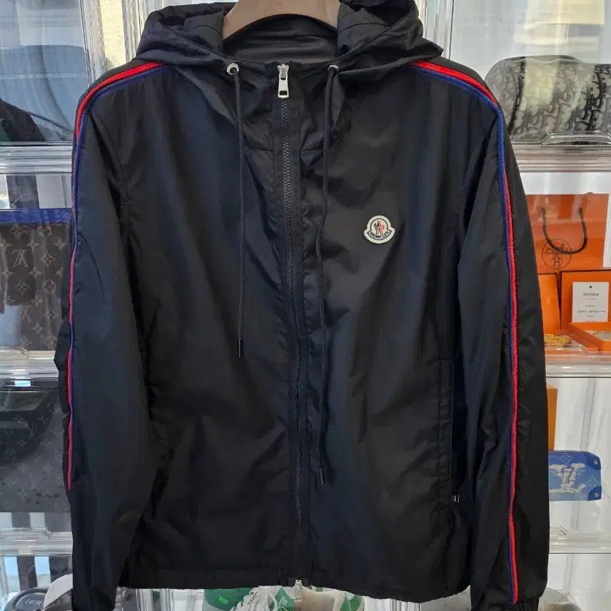 [BUNJANG] Moncler Hatab Windbreaker Jacket Black / [정품/새상품급/3사이즈] 몽클레어 하타브 바람막이 자켓 블랙 검정