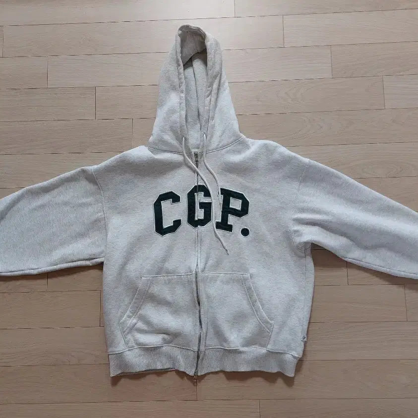 [BUNJANG] Code:Graphy Two-Way Arch Logo Hoodie Zip-up / CGP 코드그라피 투웨이 아치 로고 후드집업