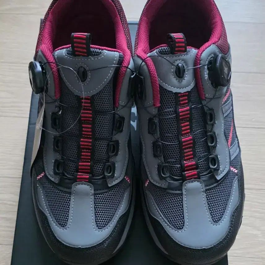 [BUNJANG] JK Trek Hiking Boots Gray/Red New / JK Trek 등산화 회색/레드 새상품